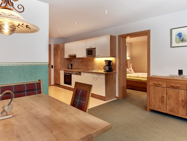 Wohnzimmer im Appartement B - Haus Weitgasser in Flachau